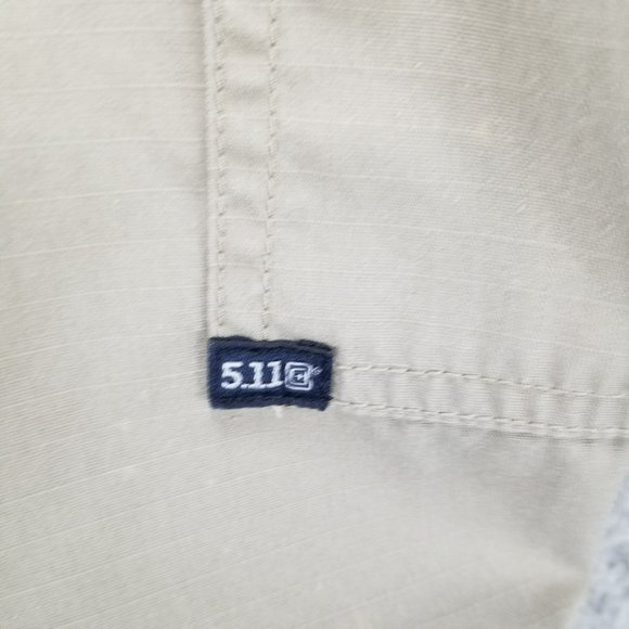 5.11 Tactical Pants Mens 44x32 Tan High Rise Shaping Cargo - Picture 15 of 16